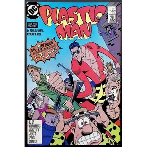 Plastic Man #1 Comic Book DC 4 Issue Mini Series 1st Issue November 1988